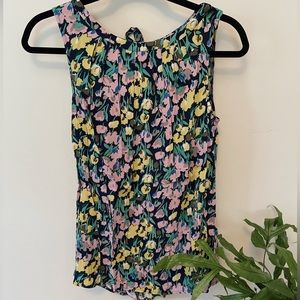 Boden Floral Tank